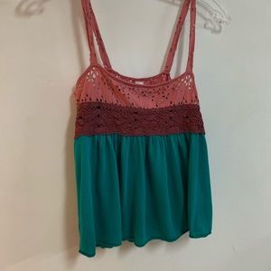 Sparkle & Fade Boho tank